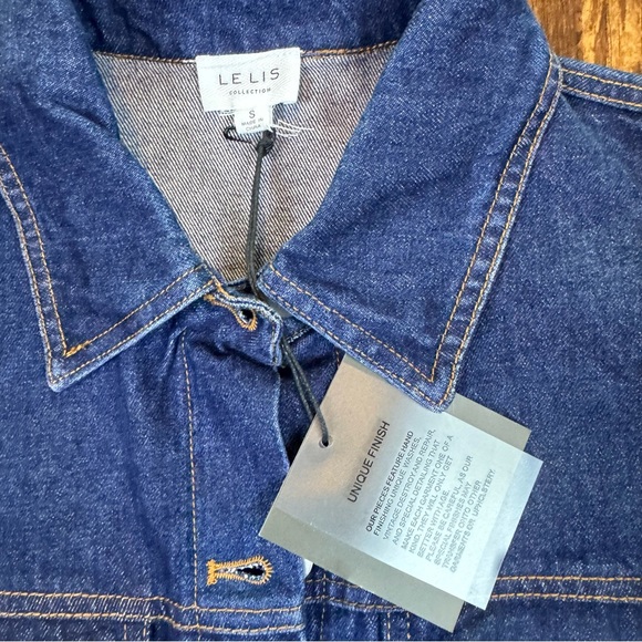 LELIS POWER SHOULDER UTILITY DEMIN DREES SIZE S - Picture 6 of 16